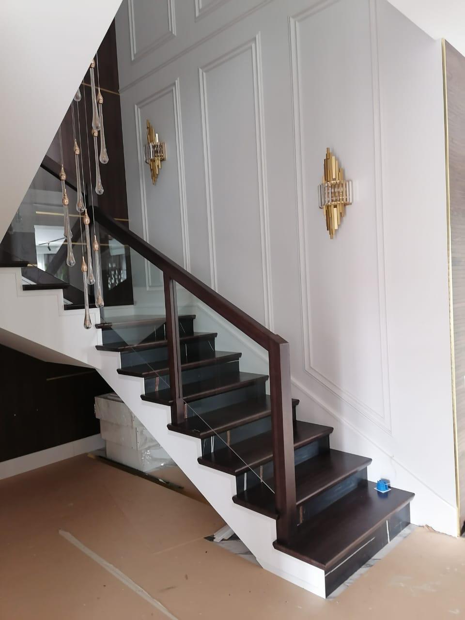 «Вдохновение» — п-образная лестница, реальные фото, фото 9